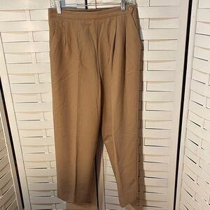 Vintage Orvis Women’s Tan Wool Pants Size 12 P